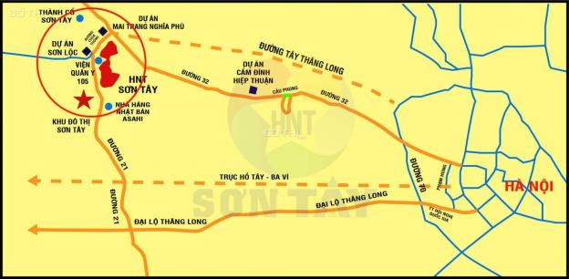 Bán đất liền kề biệt thự dự án HNT Sơn Tây, TX. Sơn Tây, Hà Nội diện tích từ 50m2 đến hơn 300m2 14351647