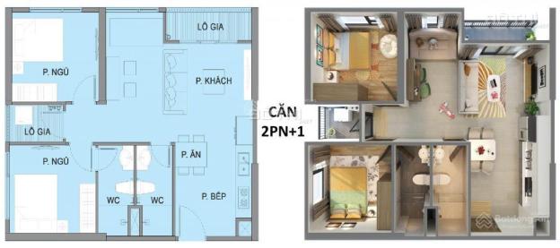 Sở hữu ngay chung cư Vinhomes Smart City 64m2 giá bao phí 2.65 tỷ LH ngay 0968763025 - 0339286625 14364208