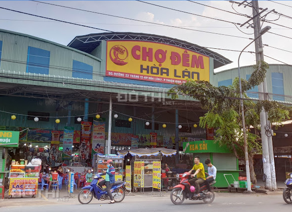 Kẹt vốn KD nên tôi bán gấp lô đất 80m2 ngay khu trung tâm chợ đêm Hòa Lân, giá rẻ 14366250