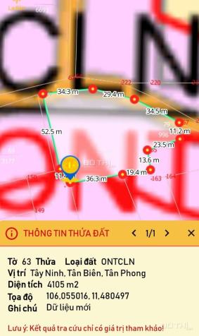 Ngộp cần tiền bán gấp 115m2 đất Tân Biên Tây Ninh gần chợ Tân Phong, có thổ cư, chỉ 270tr sổ riêng 14368132