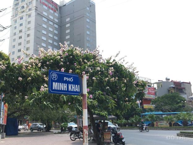 Hơn 100tr/m2 có nhà bán phố Minh Khai, mặt tiền 10m 14369396