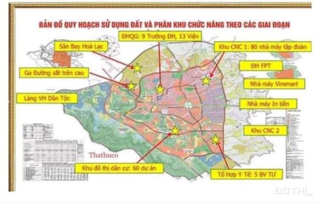 Đồng Trúc Vành Đai CNC Hoà Lạc Thạch Thất 1559 m2, 6.5 triệu/m2 14373988
