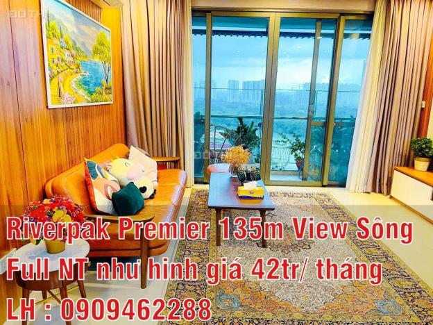 Cho thuê căn hộ cao cấp Riverpak Premier, Phú Mỹ Hưng. DT 135m2 giá  cực tốt 42tr/ thang 14418188