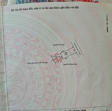 Bán đất tại đường DX 045, Phường Phú Mỹ, Thủ Dầu Một, Bình Dương diện tích 100m2 giá 2.550 tỷ 14421916