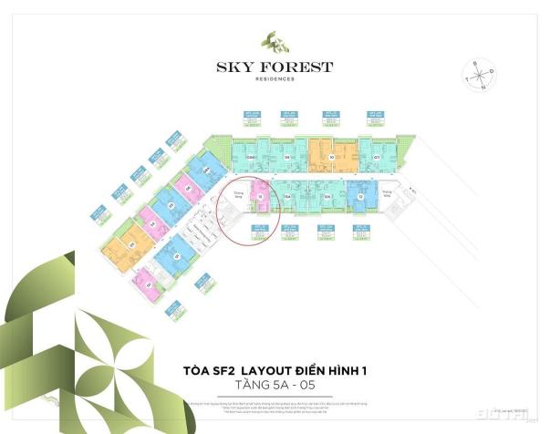 Chính chủ bán căn hộ 1PN Sky Forest - Ecopark, 39m2, 1.6 ty 14425505