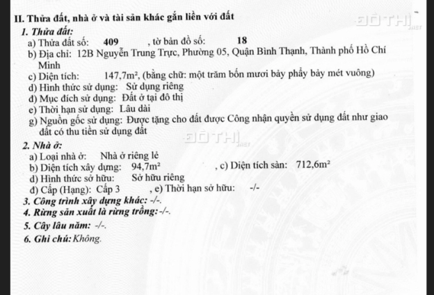 Nhà MT 12B Nguyễn Trung Trực, P. 5, Bình Thạnh 14435582