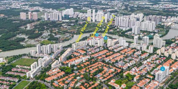 Bán căn hộ Grand View D Phú Mỹ Hưng Q7 tầng 3 có sân vườn 14456989