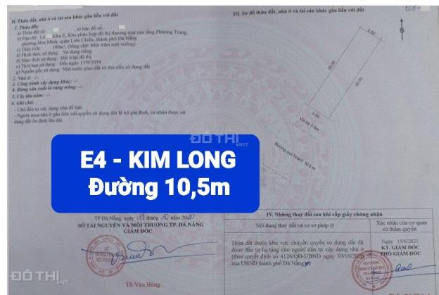 💥Chính chủ bán đất khu E4 Kim Long - Hòa Minh 14464150