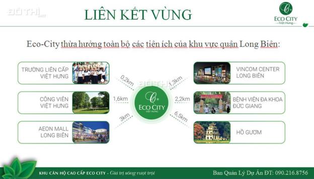 Mở bán quỹ căn ngoại giao dự án Eco City Việt Hưng - 2pn/2,2tỷ quà tặng lên đến 55tr 14475944