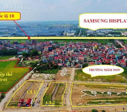 Giá đầu tư cực tốt 27tr/m2. Bán gấp mảnh đất tại Hòa Tiến - Yên Phong - Bắc Ninh 14479307