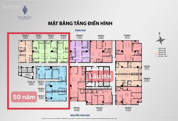 Mở bán căn hộ 8B Lê Trực dự án Discovery Central 8B Lê Trực, sở hữu vĩnh viễn 14487794