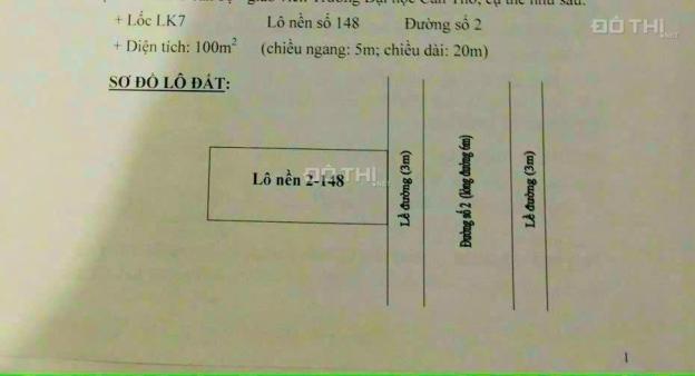 Bán nền đường số 2 khu cán bộ giảng viên đại học Cần Thơ, P. An Khánh, Q. Ninh Kiều, TPCT 14492944
