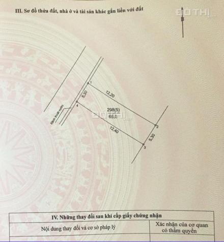 Đất TT Kim Bài, Thanh Oai, Hà Nội, DT66m2, MT5.3m, ôtô đỗ, 1.7 tỷ 14499641