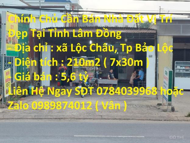 Bán nhà riêng tại Xã Lộc Châu, Bảo Lộc, Lâm Đồng diện tích 210m2 14500482