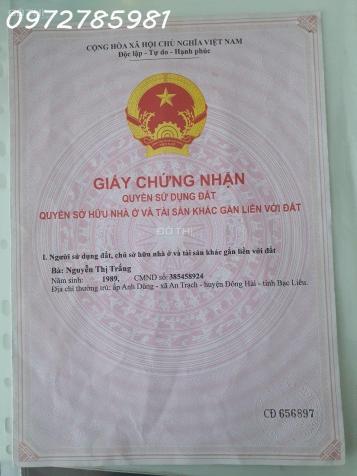 Bán đất chính chủ 80m2 thổ cư trong bến xe Bạc Liêu, quy hoạch thành chợ trong tương lai 14502223