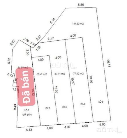 Bán đất hẻm 5m Âu Cơ, p9, Tân Bình. DT 4x16m giá chỉ từ 5.8 tỷ còn 4 lô 14510507