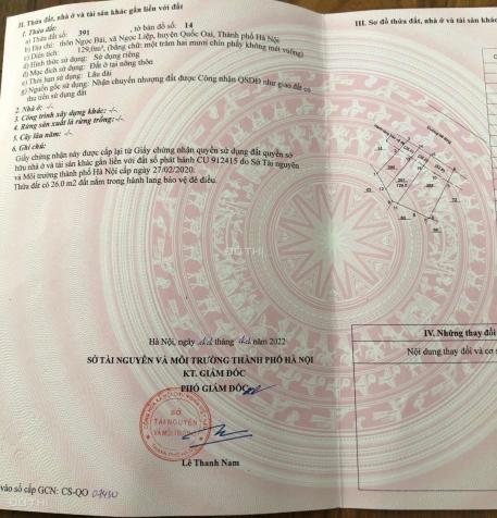 Tôi chính chủ cần bán gấp lô đất đối diện Cụm CN Ngọc liệp.Giá đầu tư chỉ 23tr/m 14519364