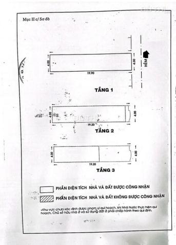 NHÀ LŨY BÁN BÍCH, 80M2 (4X20) HẺM XE HƠI QUAY ĐẦU 1/ CÁCH MẶT TIỀN 20M. 14522620