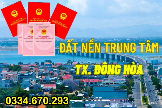 Đất nền ven Tp.Tuy Hòa ngay QL1A (100% thổ cư) 14512632