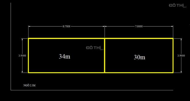 Bán mảnh đất ngõ 104 Hạ Yên Quyết, Yên Hòa, Cầu Giấy 65m2, lô góc 2 mặt ngõ giá 86 triệu/m 14540004