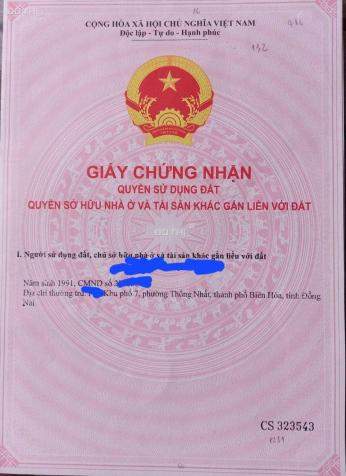 Bán mảnh đất 2 mặt tiền, có nhà cấp 4 Đường Nguyễn Thành Phương, Phường Thống Nhất, Biên Hòa 14556321