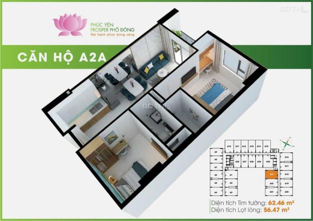 Bán căn hộ chung cư tại Dự án Prosper Phố Đông, Thủ Đức, Hồ Chí Minh diện tích 54m2 giá 2.05 Tỷ 14556631