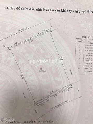 Toà nhà văn phòng Tân Bình, MT Bạch Đằng, 347m2 đất, 2 hầm + 10 tầng, 180 tỷ 14557349
