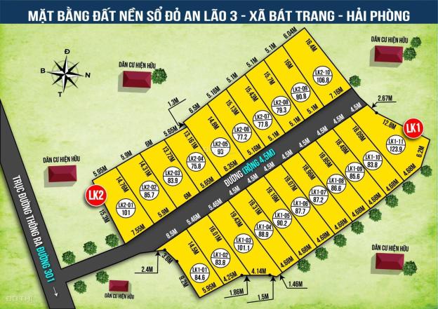 Đất nền sổ đỏ An Lão , Hải Phòng - miễn phí sang tên 14562678