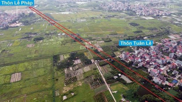 Đất đấu giá Tây Bắc Lễ Pháp Tiên Dương Đông Anh gần công viên Kim Quy 14562990