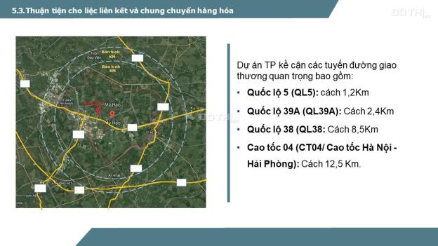 Chuyển nhượng dự án 6.2 ha nhà máy sản xuất linh kiện điện tử tại Mỹ Hào, Hưng Yên 14565177