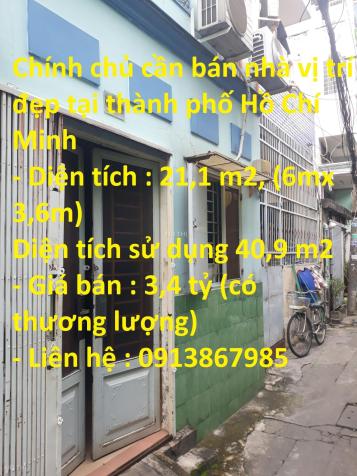 Bán nhà riêng tại Đường 100 Bình Thới, Phường 14, Quận 11, Hồ Chí Minh diện tích 21m2 14568164