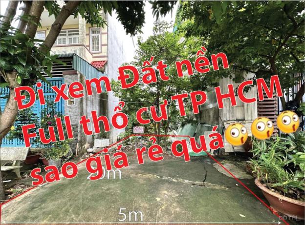 Bán gấp lô đất full thổ cư KDC An Phú Tây MT đường lớn 20m CC còn TL 14565153