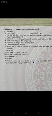 LÔ GÓC TĐC BÌNH YÊN KHU CNC HÒA LẠC 14573380