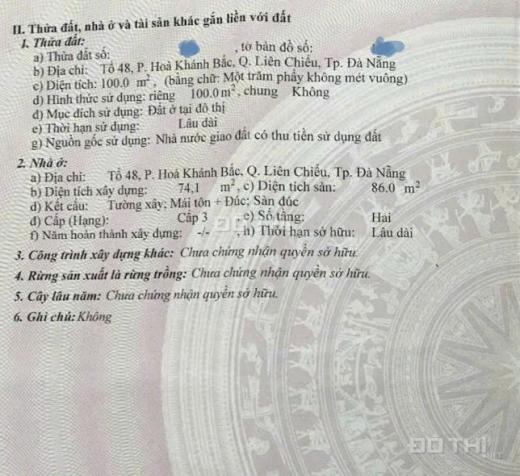 Bán nhà 2 tầng và dãy trọ K256 ÂU CƠ, Hoà Khánh Bắc 14574085