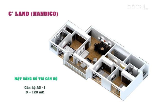 Bán căn góc 3pn diện tích 128m2 tòa C'Land 81 Lê Đức Thọ 14576775