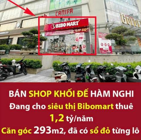 Bán gấp sổ đỏ shophouse 293m2 lô góc ngã tư Hàm Nghi - Nguyễn Cơ Thạch 14580251