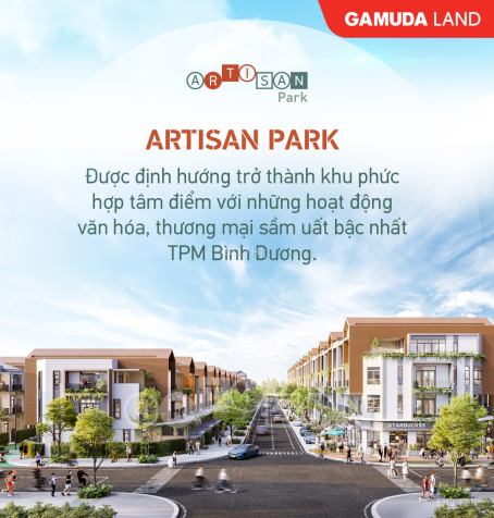 Nhà phố thương mại cách Trung tâm Hành chính Tỉnh chỉ 500m_Artisan Park_CK 8-11%_Giá chỉ 7.9TỶ_5x20 14584431