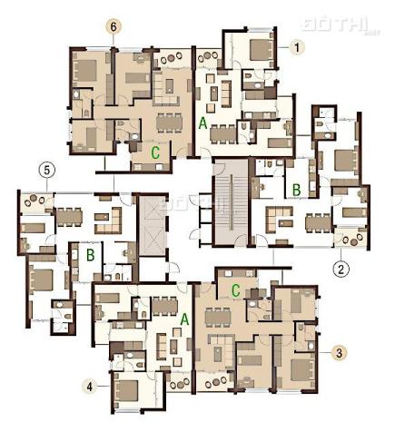 Bán căn hộ Bán căn hộ chung cư Rừng Cọ Ecopark - 83m2, 2 ngủ 2 vệ sinh - tháp D, Đủ nội thấtchung c 14586192