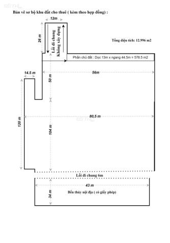 Cho thuê mặt bằng đẹp 2 mặt tiền (lộ containar và sông hậu) đường lê hồng phong, bình thủy, cần thơ 14588998