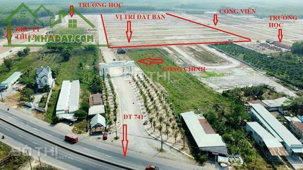 Bán đất nền dự án Dự án Phương Trường An 6, Phú Giáo, Bình Dương diện tích 75m2 giá 854 Triệu 14598857