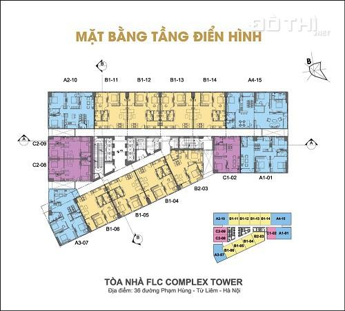 Chính chủ chuyển căn rộng hơn bán căn 66m2 TK 2 ngủ 2VS dự án FLC 36 Phạm Hùng giá rẻ nhất 14610199