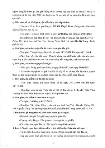 Ngân hàng quân đội bán đấu giá thanh lý phát mại nhà đất (tài sản thế chấp) tại Hà Nội 2,79 tỷ 14575536