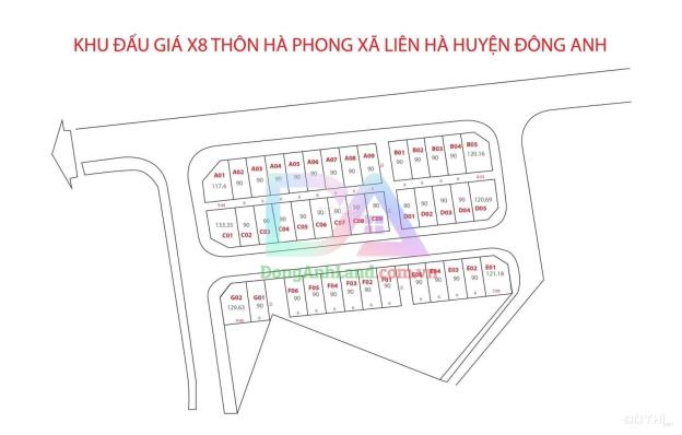 Bán lô F4 đất đấu giá X8 Hà Phong diện tích 90m2 giá rẻ năm 2023 14615076