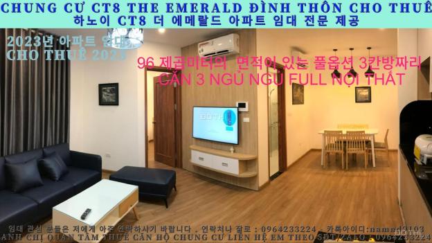 (Chung Cư Ct8 The Emerald Đình Thôn) Cho Thuê Căn 3 Ngủ Full Nội Thất Cao Cấp Giá Rất Tốt 14615480