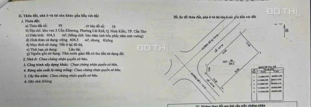 BÁN NỀN GÓC MẶT TIỀN ĐƯỜNG NGUYỄN HỮU TRÍ (cồn khương).GiÁ : 28 TỶ 14617518