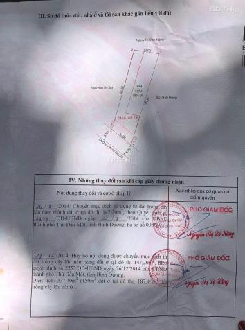 Bán đất tại Đường DX 018, Phường Phú Mỹ, Thủ Dầu Một, Bình Dương diện tích 168m2 giá 2.7 Tỷ 14619480