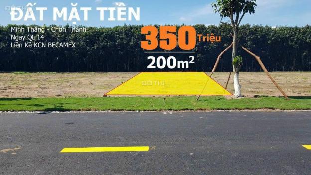 Bán đất tại Đường Quốc lộ 14, Xã Minh Thắng, Chơn Thành, Bình Phước diện tích 200m2 giá 350 Triệu 14622106