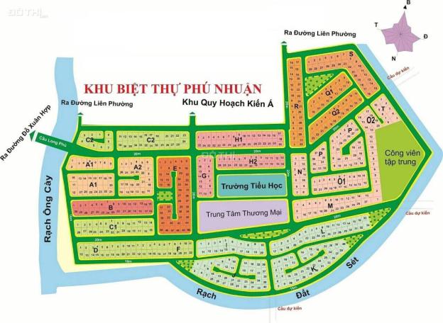 Bán đất kdc Phú Nhuận plb quận 9 giá rẻ 312m2 giá 16,6 tỷ đường 16 mét 14653525