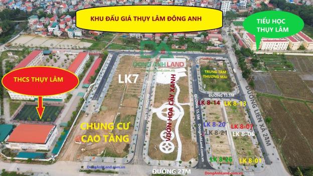 Bán đất đấu giá xã Thuỵ Lâm huyện Đông Anh diện tích 80m2 giá khởi điểm 23,5tr/m2 14656139