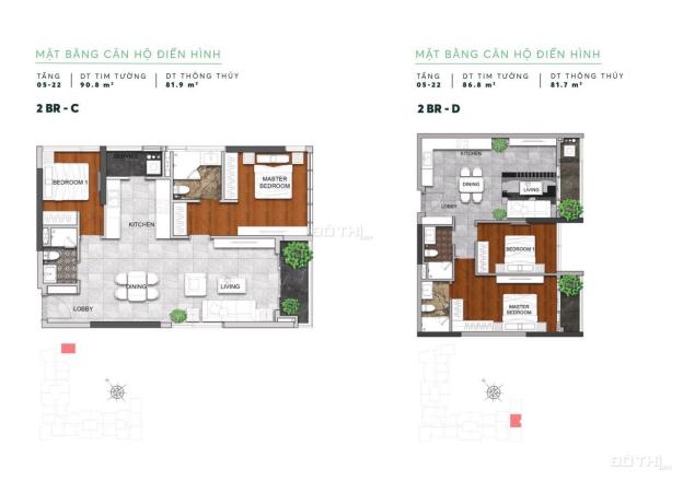 Bán căn góc, 2 phòng ngủ, Urban Green tầng cao, view thoáng về công viên & Bình Duong 14660471